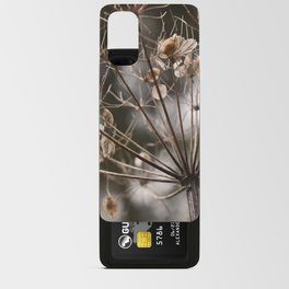 Winter Hogweed Skeleton in Scotland Android Card Case