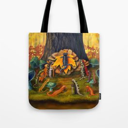 The Court of the Salamander King Tote Bag