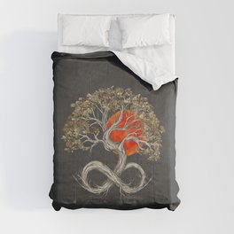 Tree of Life - Infinity Sunrise Comforter