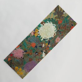 flower【Japanese painting】 Yoga Mat