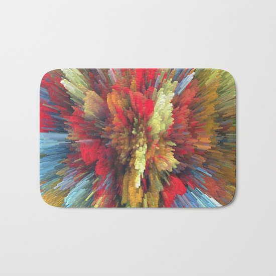 Abstract painting 101 Bath Mat