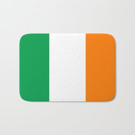 Flag of Ireland - Irish Flag Bath Mat | Orange, Green, Flag, Stpatricks, Ireland, Graphicdesign, Eire, National, Irish, Stpatricksday 