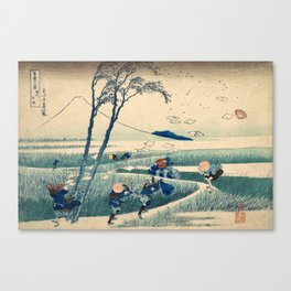 Ejiri in Suruga Province By Hokusai  Canvas Print