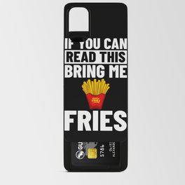 French Fries Fryer Cutter Recipe Oven Android Card Case
