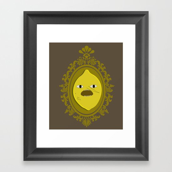unacceptable Framed Art Print