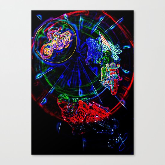 Abstract perfektion - Liberty Canvas Print