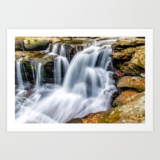 Cascades Art Print