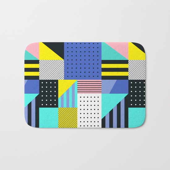 Patchwork Two Bath Mat