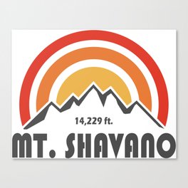 Mt. Shavano Colorado Canvas Print