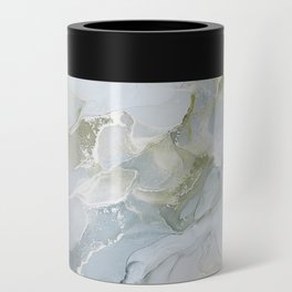 Abstract hand painted alcohol ink texture  Can Cooler
