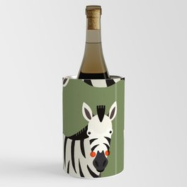 Zebra, Animal Portrait Wine Chiller