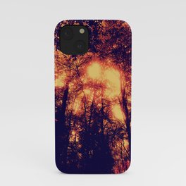 Abstract Flames. iPhone Case