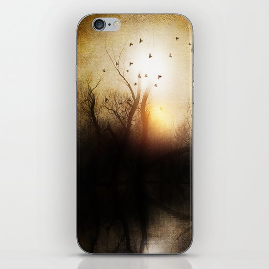 Dark sunset iPhone & iPod Skin