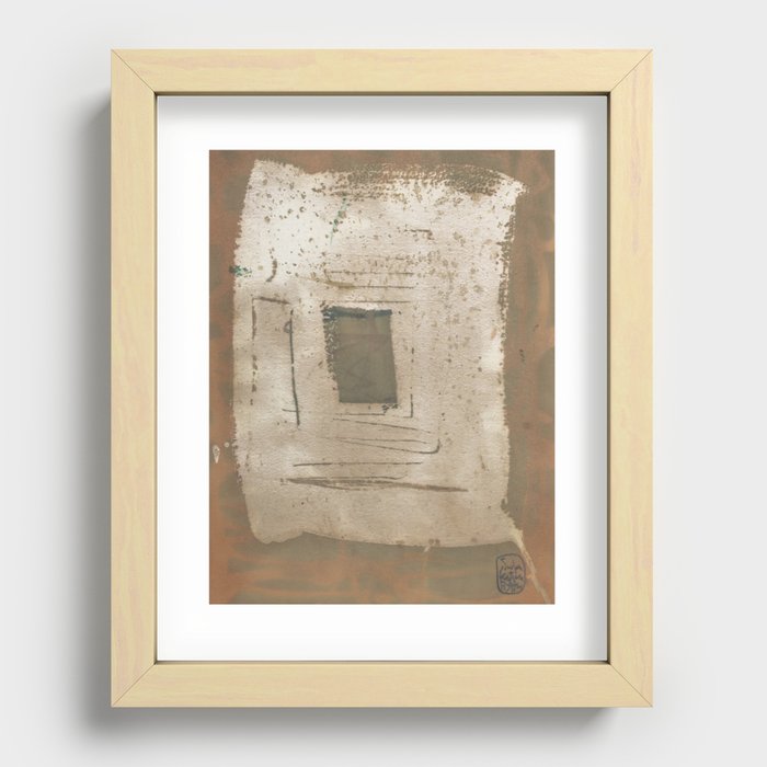 alone Recessed Framed Print