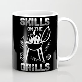 BBQ Smoker Skills On The Grills Coffee Mug | Cookoff, Bbqchef, Grill, Smokergrill, Competition, Barbecue, Bbq, Graphicdesign 