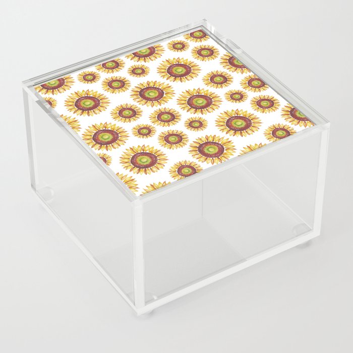 Sunflowers Acrylic Box