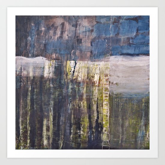 bluegreen Art Print