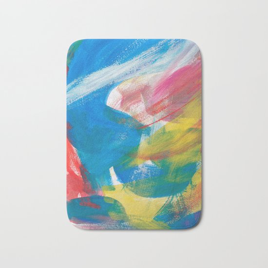 Abstract Artwork Colourful #4 Bath Mat