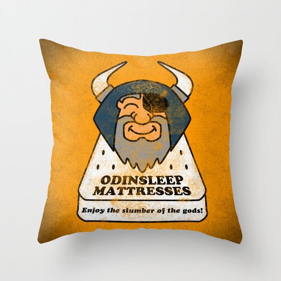 Odin - Odinsleep Mattresses Throw Pillow