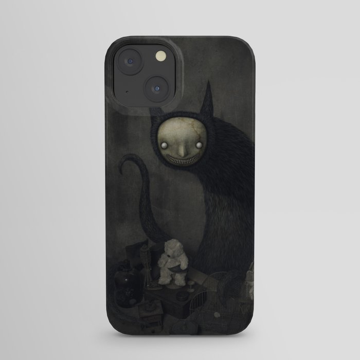 Cat monster iPhone Case