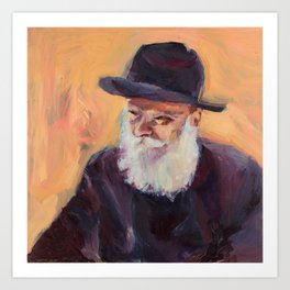 The Rebbe Art Print