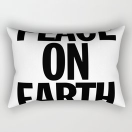 Peace On Earth Rectangular Pillow