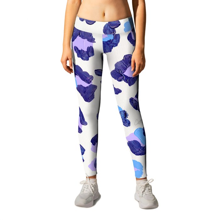 Leopard Print – Ultra Violet Leggings