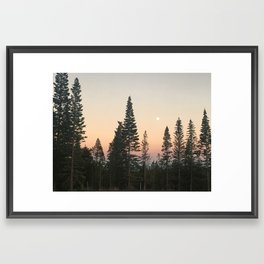 Oregon Sunset Framed Art Print