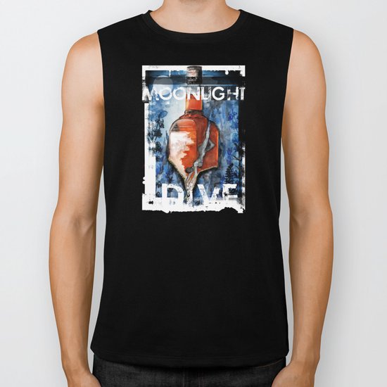 MOONLIGHT DIVE Biker Tank