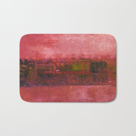 Purple Sunset Bath Mat