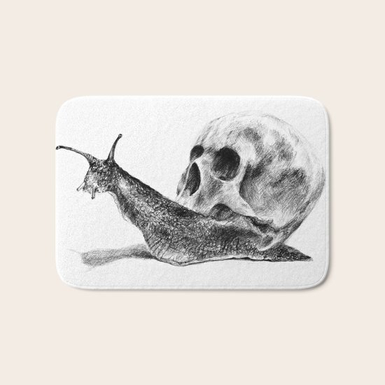 Skull Bath Mat