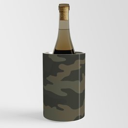 vintage military camouflage Wine Chiller