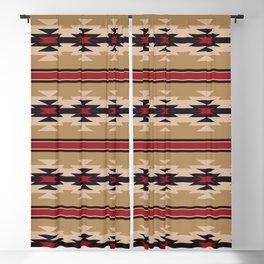 Navajo Pattern Blackout Curtain