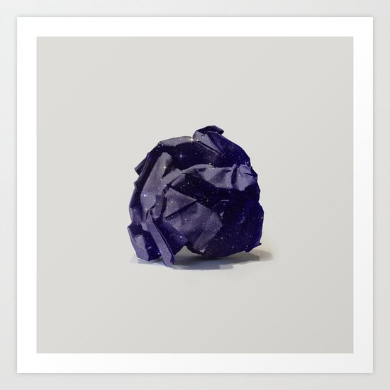 Waste of Space Art Print