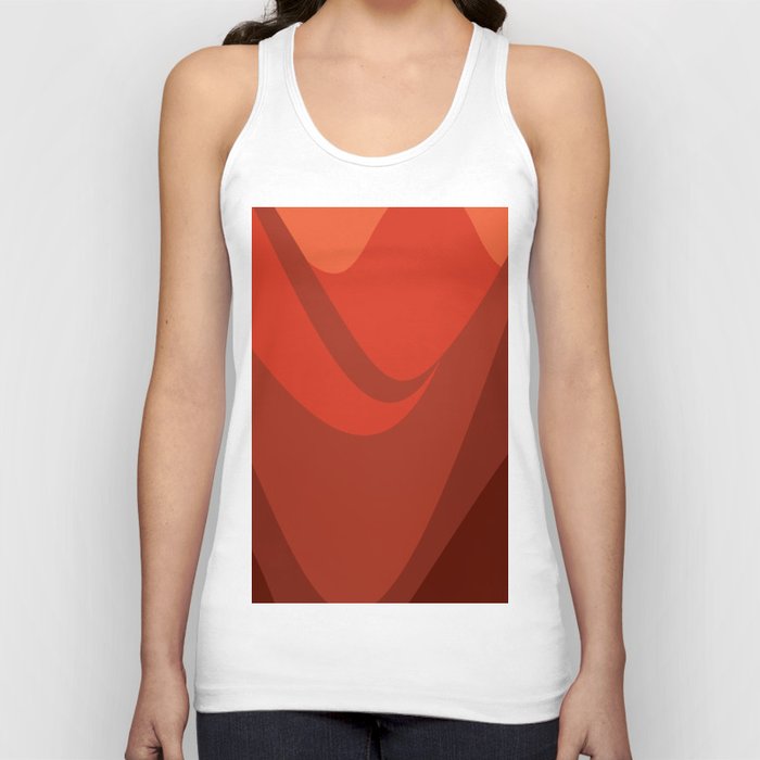 Red valley Tank Top