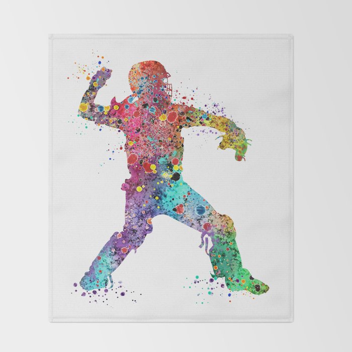 Baseball Softball Catcher 40 Art Sports Poster Throw Blanket By Adorable Softball Throw Blanket Baseball Softball Catcher 40 Art Sports Poster Throw Blanket By Adorable Softball Throw Blanket