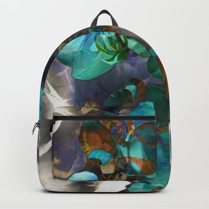 flowers color design  Backpack