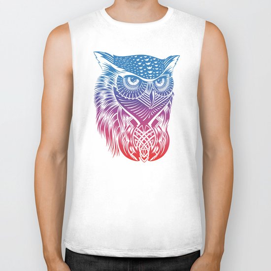 Owl of Color Biker Tank