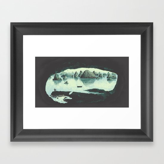In the Belly of a Beast Framed Art Print