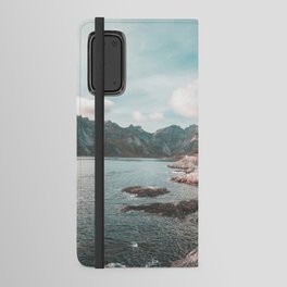 Norway Mountain Lake Android Wallet Case