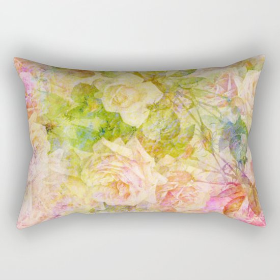 douces roses Rectangular Pillow