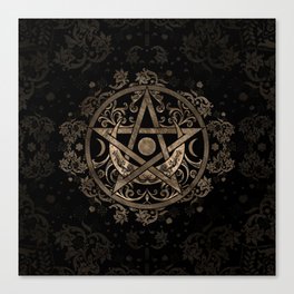 Pentagram Ornament Canvas Print