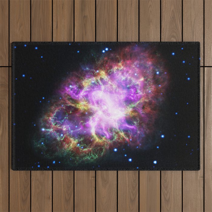 Hubble Telescope: Helix Nebula Outdoor Rug