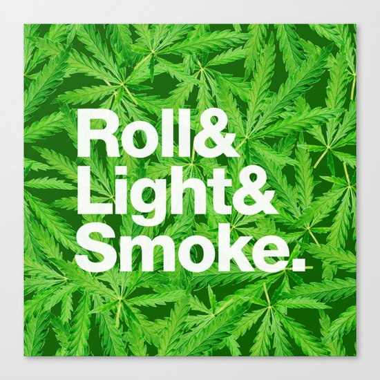 Weed Canvas Print