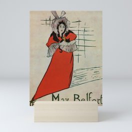 Toulouse Lautrec May Belfort Mini Art Print