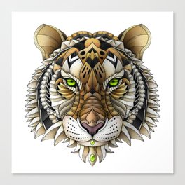 Ornate Tiger Canvas Print