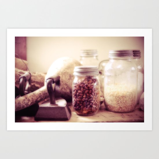 Grandma's pantry Art Print