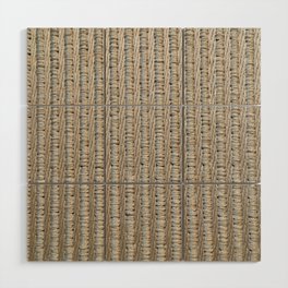 Tight woven texture Wood Wall Art