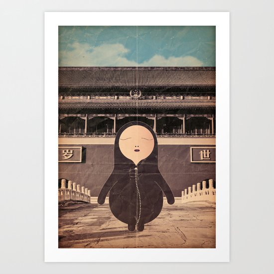 Lu_wei Art Print