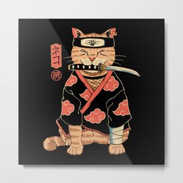 A Cat Suki Metal Print | Edo, Japaneseart, Art, Anime, Pets, Graphicdesign, Neko, Cat, Ukiyo E, Woodblock 